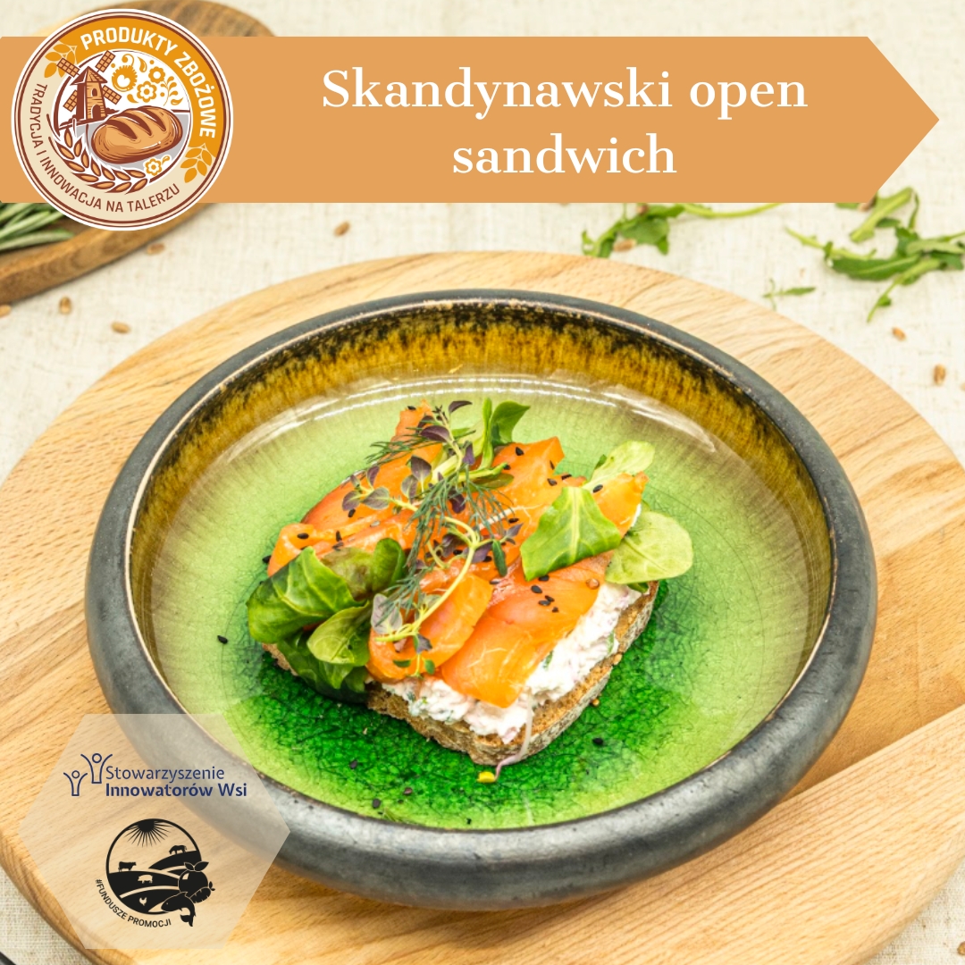 Skandynawski open sandwich 2