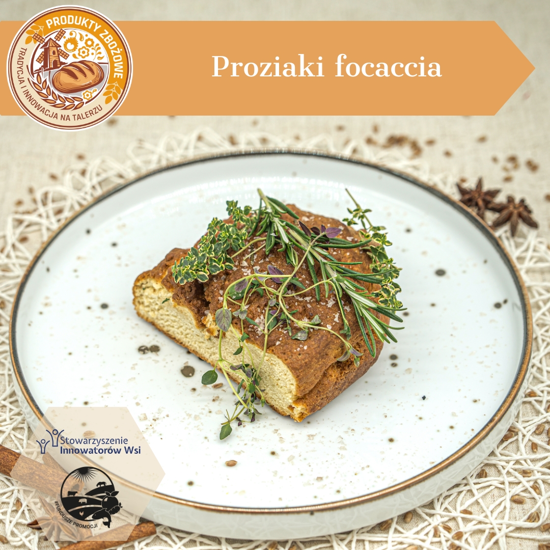 Proziaki focaccia