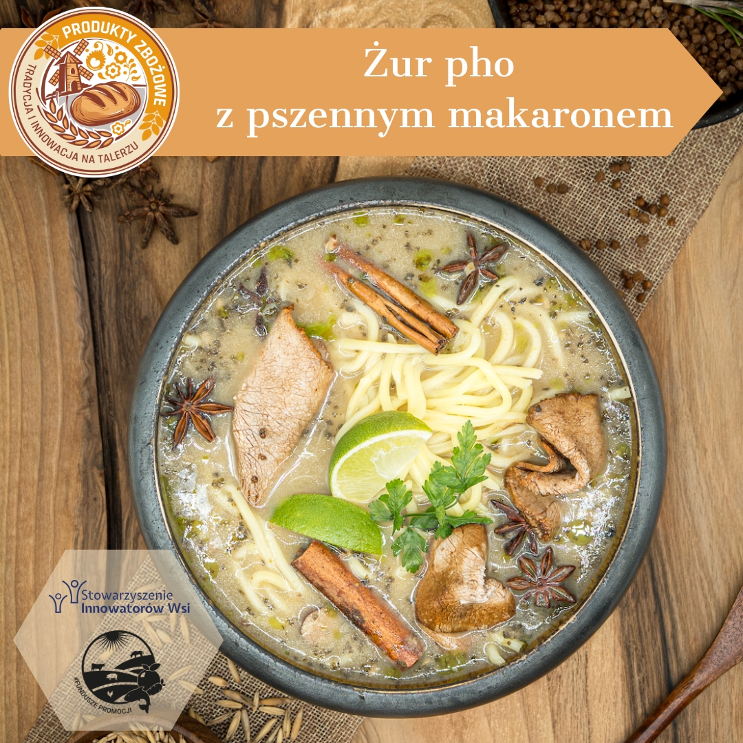 Zur pho z pszennym makaronem 2
