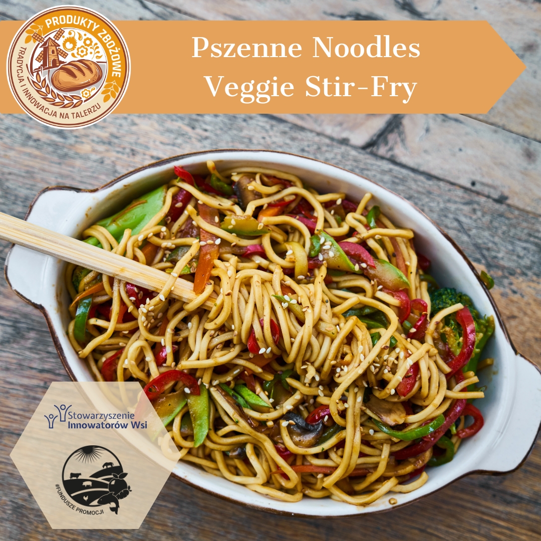 Pszenne Noodles Veggie Stir Fry